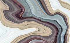 Papier peint panoramique Marbre Coloré - Collection 3 - Sur mesure