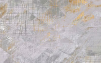 Échantillon, Design SK0860, Papier peint panoramique Marbre Blanc Classique - Collection 1 - Sur mesure