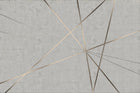 Design SL0075 — Papier peint Lignes cuivrees fond beton — Novomur