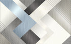 Design SL0090 — Papier peint Composition triangles metallises marbre — Novomur