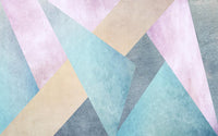 Échantillon, Design SL0107, Papier peint panoramique Géométrique Triangles et Losanges - Collection 7 - Sur mesure
