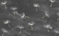 Échantillon, Design SL0115, Papier peint panoramique Coquelicots et Fleurs Sauvages - Sur mesure