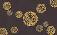 Échantillon, Design SL0142, Papier peint panoramique Floral Création - Collection 2 - Sur mesure