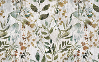 Échantillon, Design SL0235, Papier peint panoramique Botanique Feuillage - Collection 2 - Sur mesure