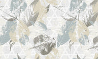 Échantillon, Design SL0257, Papier peint panoramique Botanique Feuillage - Collection 1 - Sur mesure