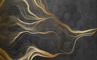 Échantillon, Design SL0336, Papier peint panoramique Art Encre Moderne - Sur mesure