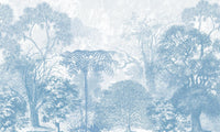 Échantillon — Design SL0339 — Papier peint Forêt Pins et Sapins - Collection 2 - Sur mesure