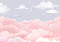 Échantillon, Design SL0340, Papier peint panoramique Ciel Nocturne Enfant - Collection 1 - Sur mesure
