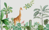 Échantillon, Design SL0402, Papier peint panoramique Safari Enfant - Sur mesure