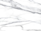 Design SL0412 — Papier peint Marbre Carrara veines grises fluides — Novomur