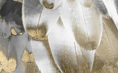 Papier peint panoramique Plumes - Collection 2 - Sur mesure