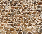Design SL0494 — Papier peint Mur pierres rustiques marron beige — Novomur