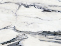 Échantillon, Design SL0552, Papier peint panoramique Marbre Noir et Or Luxe - Collection 1 - Sur mesure