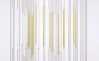 Échantillon, Design SL0577, Papier peint panoramique Coups de Pinceau et Aquarelle Libre - Sur mesure