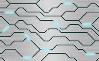 Échantillon, Design SL0640, Papier peint panoramique Géométrique Triangles et Losanges - Collection 6 - Sur mesure