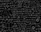 Design SL0655 — Papier peint Tableau noir formules denses craie — Novomur
