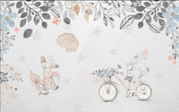 Échantillon, Design SL0679, Papier peint panoramique Animaux Forêt - Collection 2 - Sur mesure