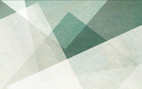 Échantillon, Design SL0682, Papier peint panoramique Géométrique Triangles et Losanges - Collection 4 - Sur mesure