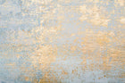Design SL0687 — Papier peint Texture or bleu pastel eclaboussures grunge — Novomur