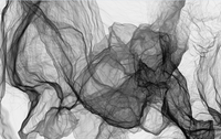 Échantillon, Design SL0695, Papier peint panoramique Art Encre Moderne - Sur mesure