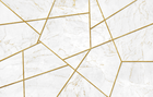 Design SL0699 — Papier peint Marbre blanc lignes dorees geometrique — Novomur