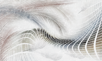 Échantillon, Design SL0700, Papier peint panoramique Coups de Pinceau et Aquarelle Libre - Sur mesure