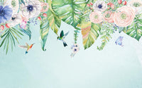 Échantillon, Design SL0743, Papier peint panoramique Liberty Floral Ditsy - Collection 2 - Sur mesure