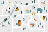 Échantillon, Design SL0771, Papier peint panoramique Avions et Véhicules Enfant - Sur mesure
