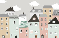 Échantillon — Design SL0775 — Papier peint Architecture et Villes - Sur mesure