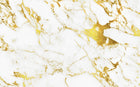 Design SL0802 — Papier peint Marbre Calacatta or veines dorees — Novomur