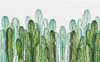 Échantillon, Design SL0822, Papier peint panoramique Paysage Désert et Cactus - Sur mesure