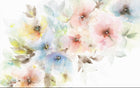 Design ZX0340 — Papier peint Bouquet floral multicolore lumineux — Novomur