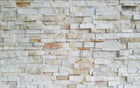 Design ZX0525 — Papier peint Mur pierres beige blanc empilees — Novomur