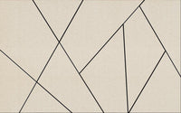 Échantillon, Design ZX0686, Papier peint panoramique Géométrique Triangles et Losanges - Collection 6 - Sur mesure