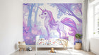 Design A0003 — Papier peint Licorne Enfant — Novomur
