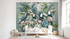 Design A0010 — Papier peint Palmier Tropical Vintage Sépia — Novomur