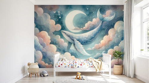 Design A0070 — Papier peint Ciel Nocturne Enfant - Collection 1 — Novomur