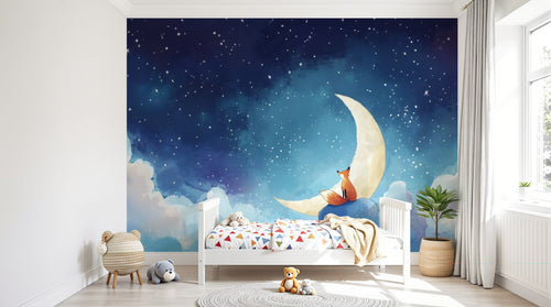 Design A0141 — Papier peint Ciel Nocturne Enfant - Collection 2 — Novomur