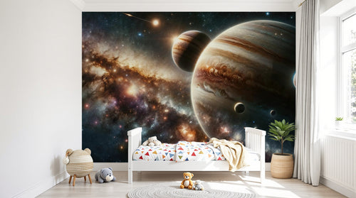 Design A0164 — Papier peint Galaxie Réaliste — Novomur