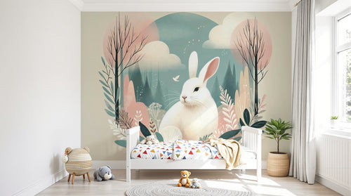 Design A0183 — Papier peint Animaux Forêt — Novomur