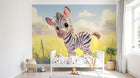 Design A0198 — Papier peint Safari Savane Aquarelle — Novomur
