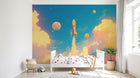 Design A0234 — Papier peint Espace Planètes Enfant — Novomur