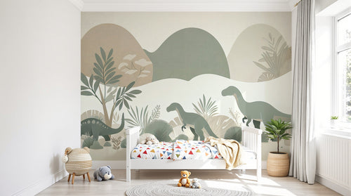 Design A0237 — Papier peint Dinosaures Enfant — Novomur