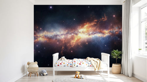 Design A0340 — Papier peint Galaxie Réaliste — Novomur