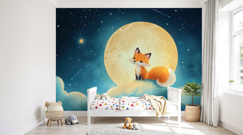 Design A0445 — Papier peint Ciel Nocturne Enfant - Collection 2 — Novomur