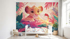Design A0460 — Papier peint Safari Bébé Pastel — Novomur
