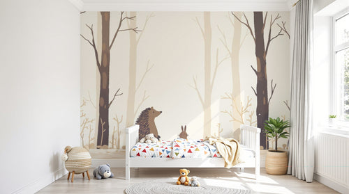 Design A0618 — Papier peint Animaux Forêt — Novomur