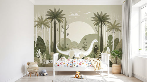 Design A0735 — Papier peint Dinosaures Enfant — Novomur