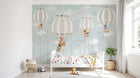 Design AS0688 — Papier peint Montgolfières Enfant — Novomur