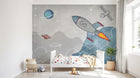 Design C0145 — Papier peint Espace Planètes Enfant — Novomur